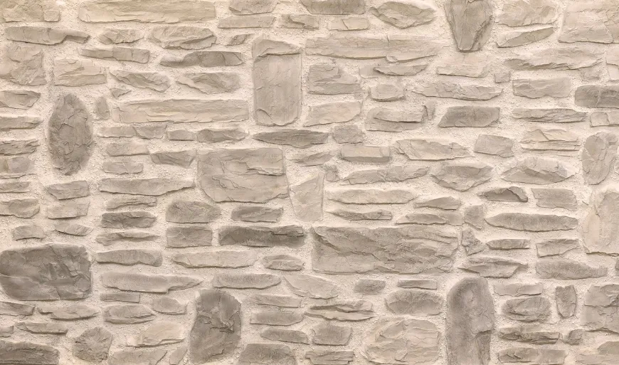 panneau mural fausse pierre