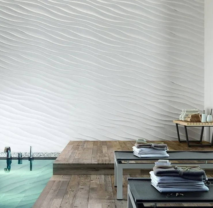 panneau décoratif mur 3D Martinique - salle de bain