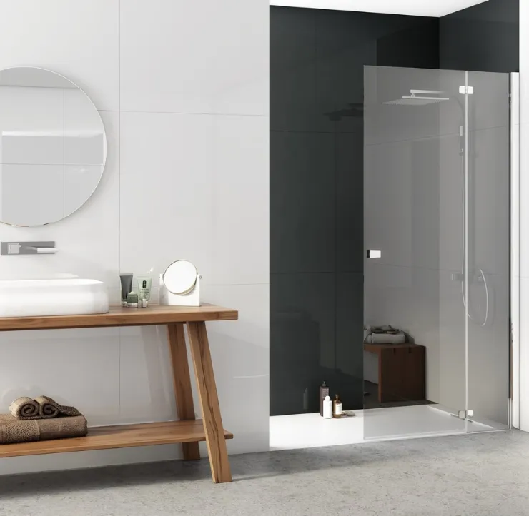 Salle de bain design avec panneaux MAGNOLIA 3D JAVA