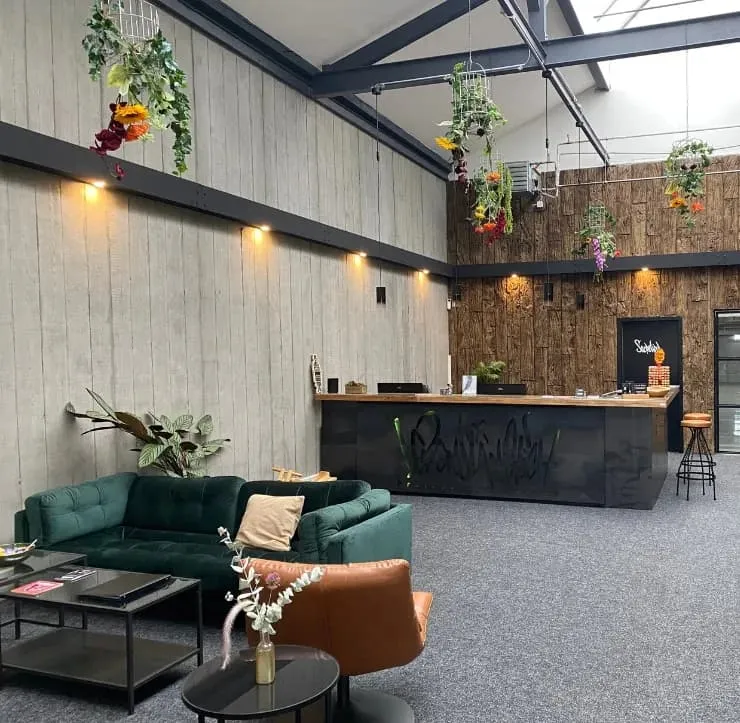 Mur d'accent en béton Mur d'accent en béton