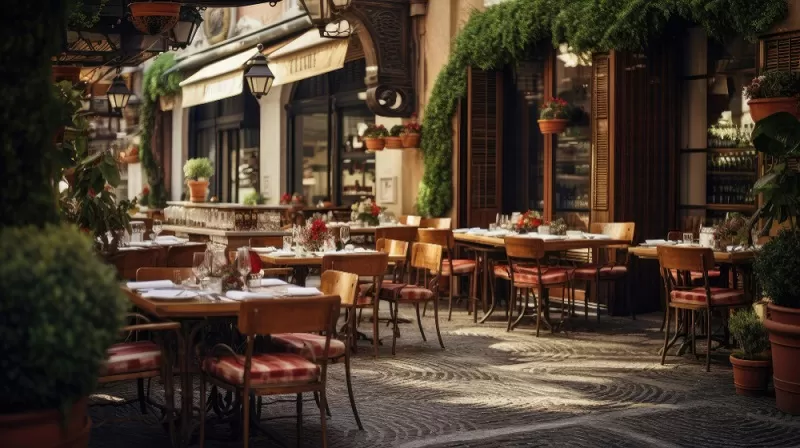 façade restaurant italien