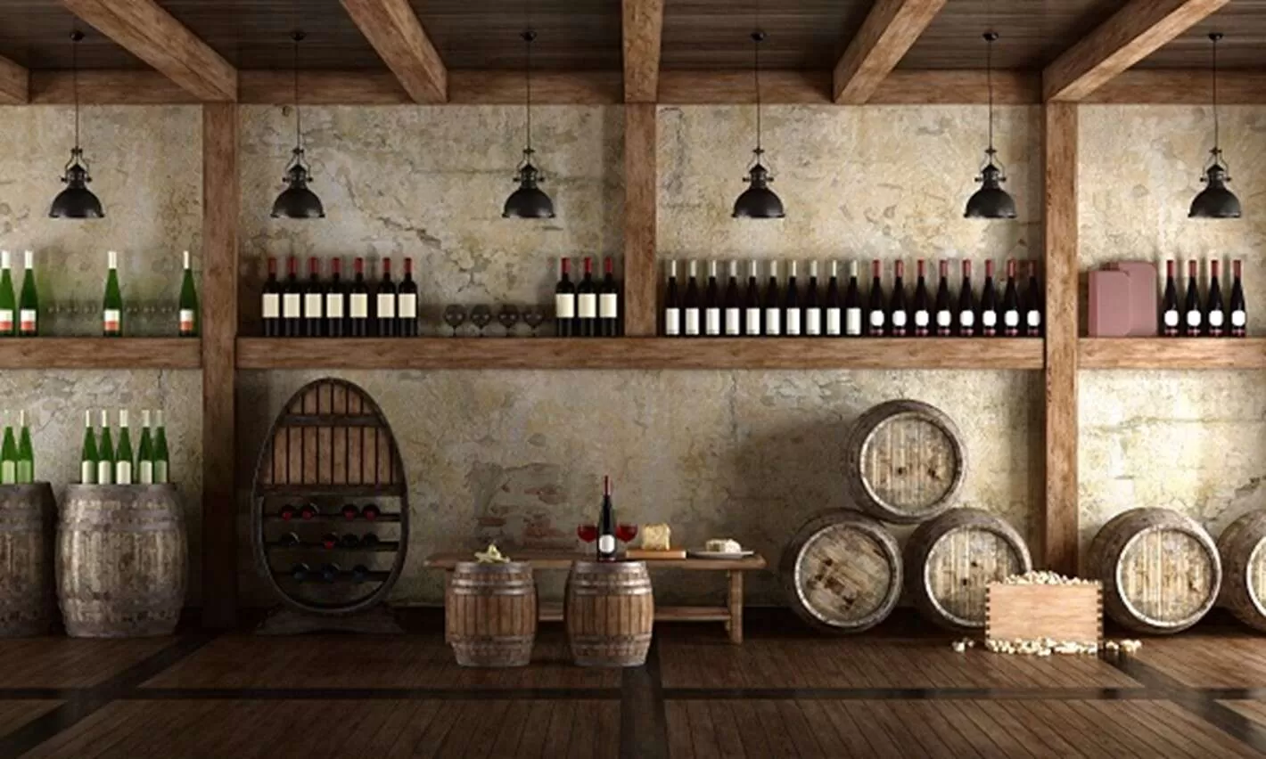 Quel habillage pour les murs des caves à vin Quel habillage pour les murs des caves à vin
