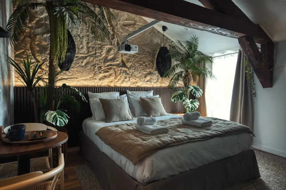 Mur d'accent en minéral Mur d'accent en minéral