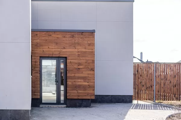 Façade en bois